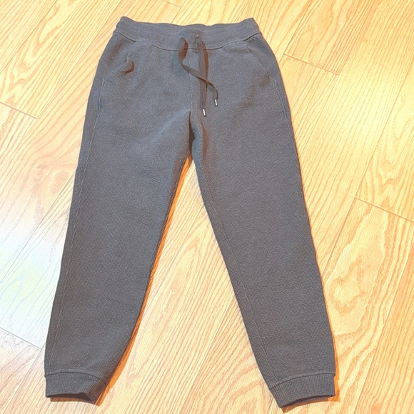 lululemon athletica Pants - WOMENS LULULEMON WARM DOWN JOGGER IN HEATHERED CORE Gray SIZE 6
